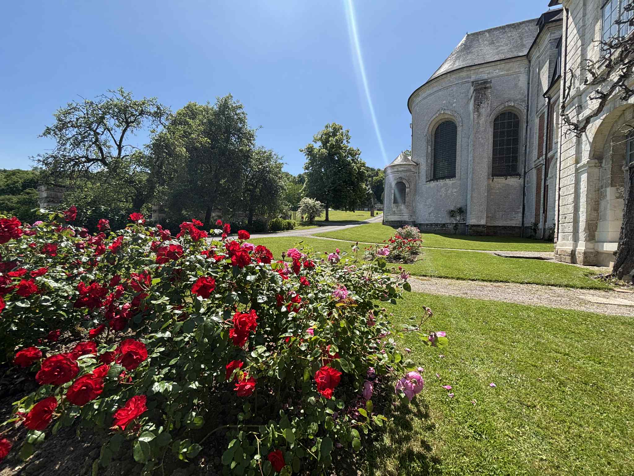 Photo de l'abbaye de Valloires Enfance